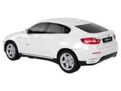 Lean-toys R/C auto Bmw X6 1:24 Rastar White