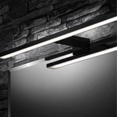 BRILONER BRILONER LED svietidlo k zrkadlu 60 cm 8W 780lm čierna BRI 2104-115