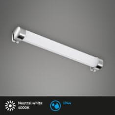 BRILONER BRILONER LED svietidlo k zrkadlu 33,2 cm 8W 720lm chróm IP44 BRI 2059-018