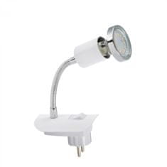 BRILONER BRILONER LED svietidlo do zásuvky, biela, 1xLED/GU10/3W BRI 2892-016P