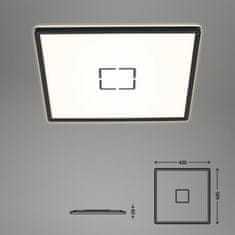 BRILONER BRILONER Slim svietidlo LED panel, 42 cm, 3000 lm, 22 W, čierna BRI 3393-015