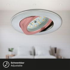 BRILONER BRILONER 3ks sada LED vstavané svietidlo, priemer. 8,2 cm, 5,5 W, hliník BRI 7232-039