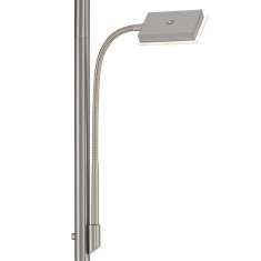 BRILONER BRILONER LED stojacie svietidlo s dotykovým vypínačom 180 cm 3x7, 5W 750lm matný nikel BRILO 1328-022