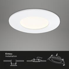 BRILONER BRILONER 3ks sada LED vstavané svietidlo, priemer. 8,5 cm, 4,8 W, biele IP44 BRI 7282-036