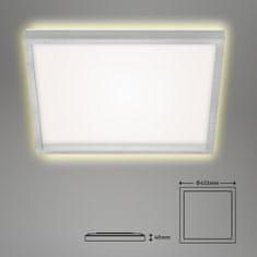 BRILONER BRILONER Svietidlo LED panel, 42,2 cm, 3000 lm, 22 W, hliník BRI 7364-019