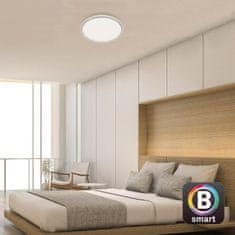 BRILONER BRILONER LED CCT Smart stropné svietidlo pr. 49 cm 42W 4500lm chróm BRILO 3065-014