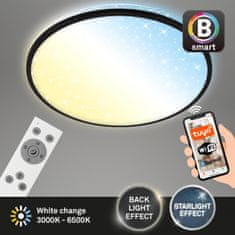 BRILONER BRILONER Hviezdne nebo CCT LED stropné svietidlo, priemer. 49 cm, 42 W, 4500 lm, čierna BRILO 3065-015