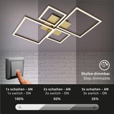 BRILONER BRILONER LED rám 75 cm 44W 4000l zlatá BRILO 3128-017