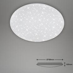 BRILONER BRILONER SMART LED stropné svietidlo, nočné svetlo, stmievateľné BRILO 3401-016