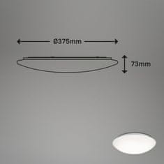 BRILONER BRILONER LED stropné svietidlo so čidlom, priemer. 38 cm, 22 W, biele IP44 BRILO 3362-116