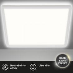 BRILONER BRILONER Slim svietidlo LED panel, 42 cm, 3000 lm, 22 W, biele BRILO 7158-416