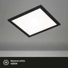 BRILONER BRILONER Slim svietidlo LED panel, 29,5 cm, 12W, čierna BRILO 7191-015