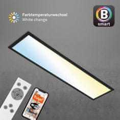 BRILONER BRILONER CCT svietidlo LED panel, 100 cm, 28 W, 3000 lm, čierna BRILO 7385-015