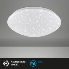 BRILONER BRILONER LED stropné svietidlo hviezdne nebo, priemer. 28 cm, 12 W, biele BRI 3360-016