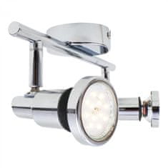 BRILONER BRILONER LED bodové svietidlo 27,5 cm 2xGU10 9,6 W 800lm chróm BRI 2992-028