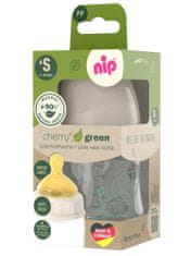 NIP CHERRY GREEN láhev PP,široká,kaučuk-S,150ml biela