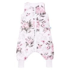 Inny Spací vak s bavlnenými nohavicami Pink Flowers - SKN-S-PF-B