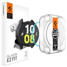 Spigen Ochranné Tvrdené Sklo Glas.Tr ”Ez-Fit” 2-Pack Samsung Galaxy Watch 6 (44 Mm) Clear