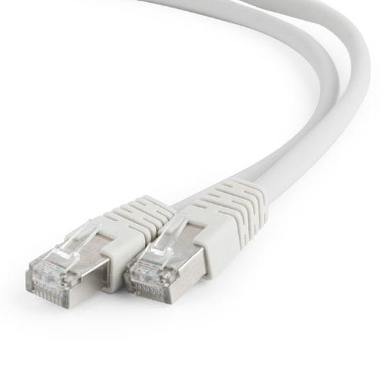 shumee GEMBIRD PATCHCORD SFTP RJ45 CAT.6A LSZH 20M ŠEDÁ