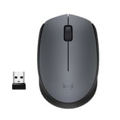 shumee Logitech M170 myš 910-004642 (optická; 1000 DPI; šedá; )