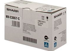 shumee SHARP MXC30GTC - azurový (azurový) toner