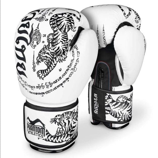 Phantom PHANTOM Muay Thai boxerské rukavice - biele