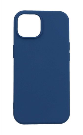 TopQ Kryt Essential iPhone 15 oceľovo modrý 105066