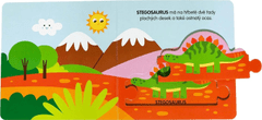 Svojtka Dinosaury - Knižka s puzzle