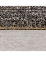 Flair Kusový koberec Mottle Jute Ombre Grey 60x110