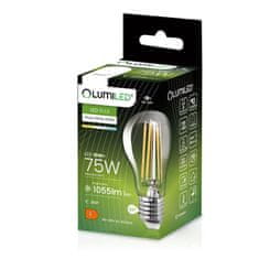 LUMILED 10x LED žiarovka E27 A60 10W = 75W 1055lm 3000K Teplá biela 360°