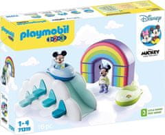 Playmobil Playmobil 71319 1.2.3 & Disney: Mickey & Minnie's Obláčikový domček