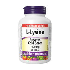 Webber Naturals L-Lysine 1000mg