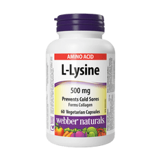 Webber Naturals L-Lysine 500mg