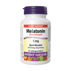 Webber Naturals Melatonin 5mg