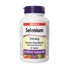 Webber Naturals Selén 200mcg