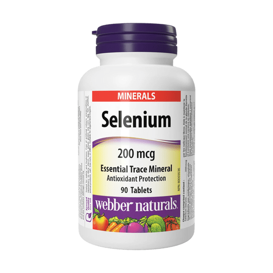 Webber Naturals Selén 200mcg