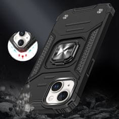 MG Ring Armor kryt na iPhone 15, červený