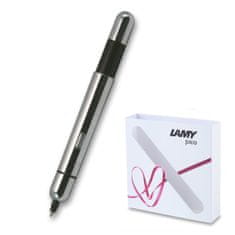 Lamy Pico Polished Chromium vreckové guličkové pero, valentínska edícia
