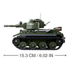 Sluban WWII M38-B0686 Sovietsky tank BT7