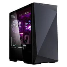 Zalman case miditower Z9 ICEBERG BLACK, bez zdroja, ATX, 2x 140mm ventilátor, temperované sklo, 2x USB 3.0, 2x USB 2.0, 1x USB-C, čierna