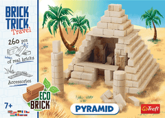 Trefl BRICK TRICK Travel: Pyramída M 260 dielov