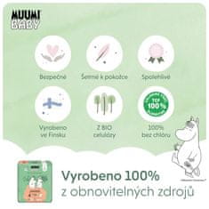 MUUMI BABY 4 Maxi 7-14 kg (138 ks), mesačné balenie eko plienok