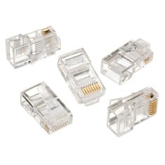 Gembird Modular plug 8P8C pre CAT5, UTP, 100 pcs