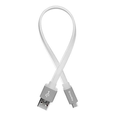ColorWay Dátový Kábel USB/ USB-C/ 0,25m/ Biely