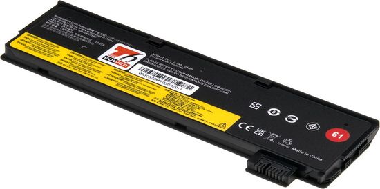 T6 power Batéria Lenovo ThinkPad T470, T480, T570, T580, 2100mAh, 24Wh, 3cell