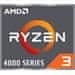 AMD Ryzen 3 4C/8T 4100 (4.0GHz,6MB,65W,AM4) box + Wraith Stealth cooler