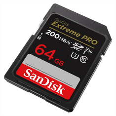 SanDisk Extreme PRO 64GB SDXC Memory Card 200MB/s a 90MB/s, UHS-I, Class 10, U3, V30