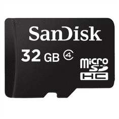 SanDisk microSDHC Card 32 GB + adaptér