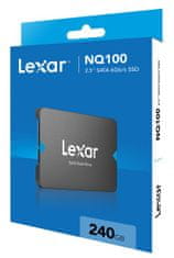 LEXAR SSD NQ100 2.5" SATA III - 240GB (čítanie/zápis: 550/445 MB/s)