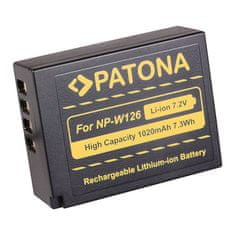 PATONA batéria pre foto Fuji NP-W126 1020mAh Li-Ion